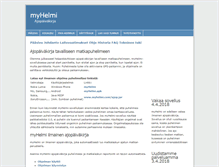 Tablet Screenshot of myhelmi.com